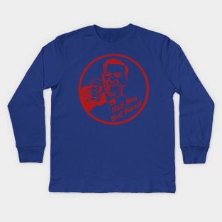 Half Man Half Biscuit Kids Long Sleeve T-Shirt